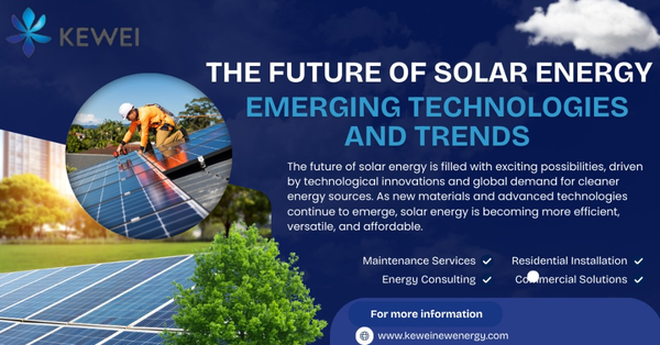 The Future of Solar Energy: Emerging Technologies and Trends