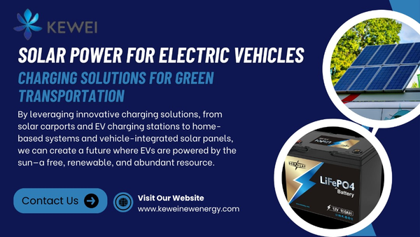 Solar Power for Electric Vehicles: Charging Solutions for Green Transportation