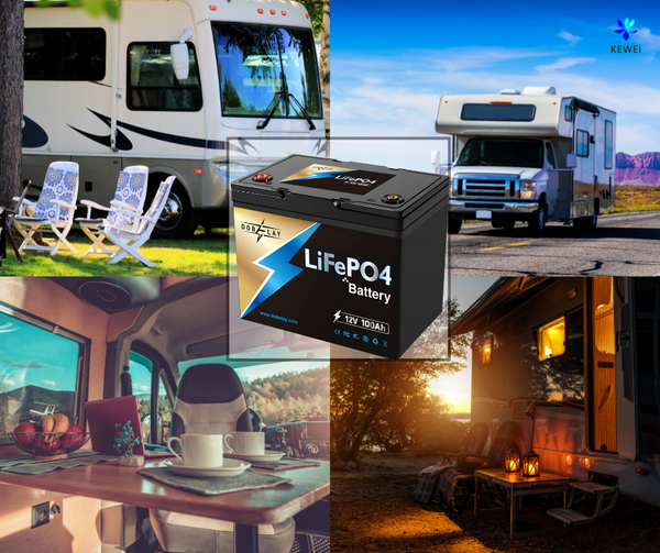 Why does the RV choose a Lithium LiFePO4 Battery?